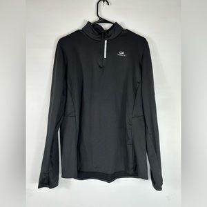 Kalenji Black Half Zip Sweater